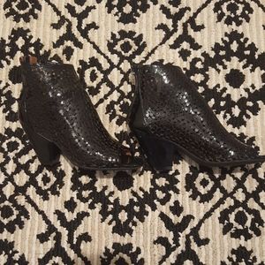 SOLD! SOLD! Patent Booties